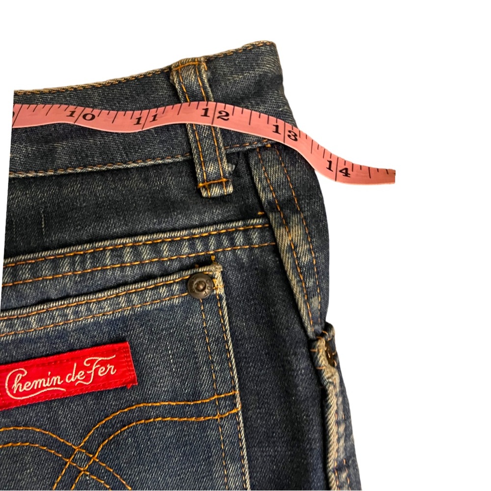 Vintage Chemin de fer Bootcut Jeans (Zipper Needs Repair) - Picture 9 of 16